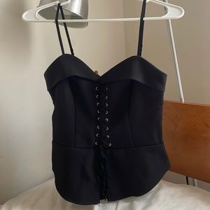 Express Lace Up Corset Top
